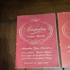 Lot Of 3 Vintage Metropolitan Opera House Program 1944-45 1948-49 Different Show