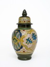 An Indus Gouda Holland Covered Urn   Ginger Jar
