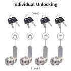 2 Set Craftsman Toolbox Lock Keyed Different Drawer Dresser Storage Safety Lock