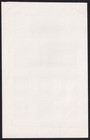 Israel Judaica 1948 1st Postage Stamps Of Israel Un-numbered Black Print White