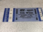 The Who Unused 1982 Concert Tour Ticket Roger Daltrey Pete Townshend Wmms Usa Bl