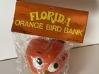Vintage Florida Orange Bird Bank Monogram Walt Disney - New In Pack