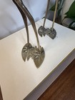 Vintage Brass Flamingos Pair Mcm Hollywood Regency Retro Decor