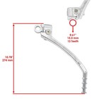 Caltric Kick Start Starter Lever For Suzuki Rm-z250 Rmz250 2007 2008 2009 2010