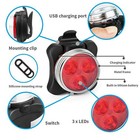 Usb Rechargeable Led Bicycle Bike Headlight Cycling Light Bike Front Rear Lamp