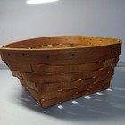 Vintage Peterboro Basket Co 1854 Heart Shaped Ash Wood Slat Usa New Hampshire