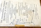 Alexander Brailowsky- Pianist Signed Aug 1945  Carnegie Hall Concert Program Ny