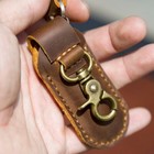 Leather Sheath Sleeve Knife Case Hand Stitched Swiss Army Knife Victorino Wigo