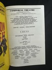 Broadway Chess The Musical Playbill Signed By Nicolas Christopher