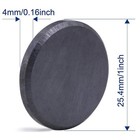 Strong 1  Round Flat Ceramic Disc Magnets For Diy Crafts   Lot Of 50 Pieces