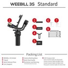 Zhiyun Weebill 3s Handheld 3-axis Gimbal Stabilizer Upgrade Built-in Fill Light
