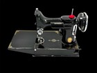 1933 School Bell Singer Featherweight 221 Sewing Machine Hull - Missing 9  Parts