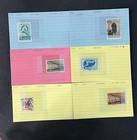 Uruguay Stamp Collection On Dealer Cards  120 Catalog Value Zayix 0825cb14515