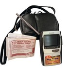 Casio Portable Lcd Color Tv 2 3 In Picture Handheld W carry Case User Guide Vtg