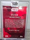 2021 Topps Star Wars Stellar Signatures Adam Driver Kylo Ren  Auto Autograph  10