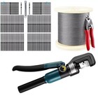Cable Railing Kit 1 8 Stainless Steel Wire Rope Deck Railing Crimping Tool Swage