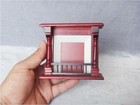 Dollhouse Miniature Furniture Mahogany Fireplace 1 12 Model Living Room Decor