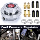    1-6 Psi Universal Adjustable Fuel Pressure Regulator Kit For Carburetor Engine   