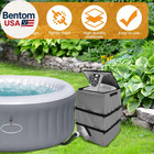 Hot Tub Spa Heater Pump Cover  Waterproof Inflatable  Uv   Tear Resistant  Recta