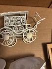 Dollhouse White Wire Wicker Furniture 1 12-1 6 Scale Miniature