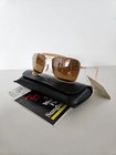 Nos Vintage Ray-ban W1348 Small 52mm Caravan Double Gradient Mirror Sunglasses