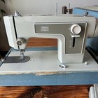 Vtg Sears Roebuck Kenmore Sewing Machine W  Case   Foot Pedal 148 12181 Works