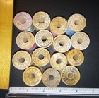 Lot Of 15 Vintage Belding Corticelli Thread Wood Spools Cotton   Silk