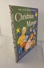 Vintage The Little Golden Cut Out Christmas Manger Book 1953 Uncut 1st Edition
