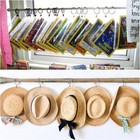 42 Pack Curtain Rings With Clips 1 26  Interior Diameter metal Drapery Ring With