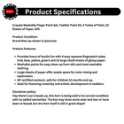 Crayola My First Fingerpaint Kit Washable Paint Set 14 Pieces 12m  Create Craft