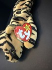 Ty Beanie Babies Stripes The Tiger Plush Bean Bag 1995 Retired Vintage Mint 