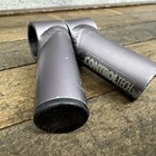 Vintage Control Tech Mtb Bar Ends Alloy Short 4in Gray 90s Handlebar Extensions