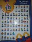 Mcdonalds Disneyland 70th Anniversary Happy Meal Toy 2025 Complete Set 70x Toys