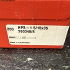 Hilti Hps-1 5 15x35 Box Of 200 260348 8