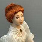 Debra Hammond Artisan Porcelain Doll Nanny Shop Keeper Dollhouse Miniature 1 12