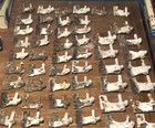 51 Antique Cast Iron Architectural Salvage Lift Off Lull   Porter Shutter Hinges
