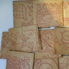 Vintage Workbasket Embroidery Transfer Patterns 1930s-40s Lot Of 12