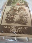 Vintage Nordic Ware Molds Santa Mold Cake Pan 3d Sealed Instructions Holiday 10 