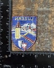 Vintage Luzern Switzerland Lucerne Swiss City Travel Souvenir Patch Nos 1960s
