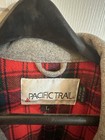Large Men   s Vintage Pacific Trail Wool Bomber Jacket Plaid Lining