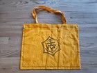 Limited Edition Veuve Clicquot Champagne Canvas Tote Bag Yellow Black Authentic