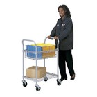 5235gr Wire Mail Cart Holds 75 Legal Folders  Sold Separately  Gray