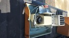 Argus 500 Vintage Home Powered Lighted Slide Projector With Brown Case Vintage 