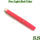  Red Professional Pen Light Reusable Diagnostic Penlight