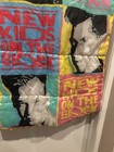 Vintage 90s New Kids On The Block Neon Sleeping Bag 1990 Big Step Productions 