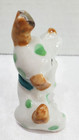 Vintage Bone China Polka Dot Hound Dog Figurine Made In Japan 2 1 2 Inch