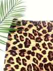 Elegant Brown Leopard Print Leggings For Women  Stretchy Slim Fit Pants