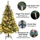 6ft Christmas Tree Holiday Xmas Tree With 1000 Branch Tips 59 Berries 250leds