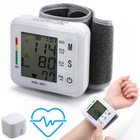 Automatic Wrist Blood Pressure Monitor Bp Cuff Gauge Heart Rate Machine Tester