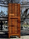 Antique Wooden Multi Drawer  Cabinet